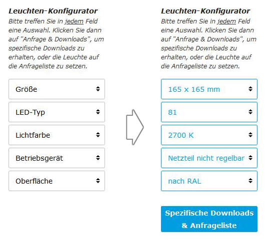 Produkt-Konfigurator