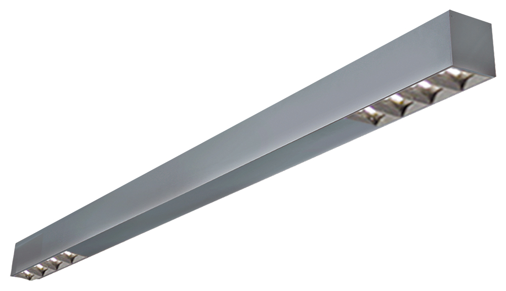 midiRail surface-mounted luminaire with lens modules