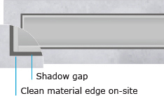 Shadow gap