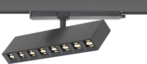 midi RAIL Flächenstrahler mit Linsenmodul