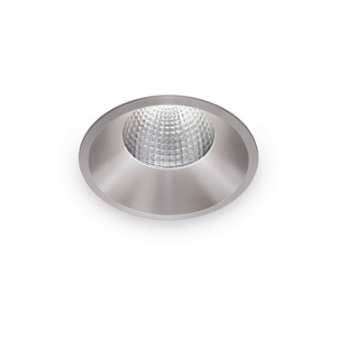 Recessed downlight, circular